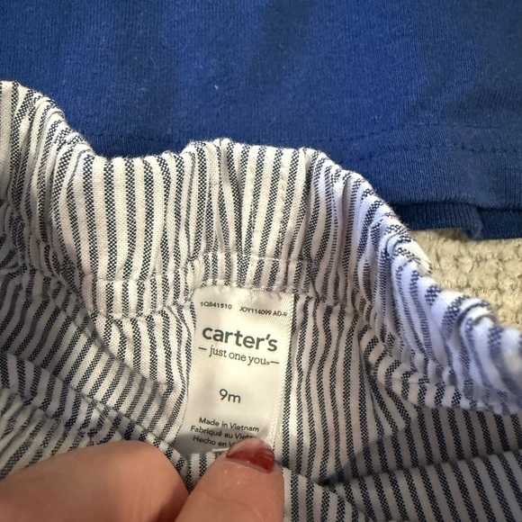 Carter's Navy Blue Baby Shirt - Picture 4 of 4